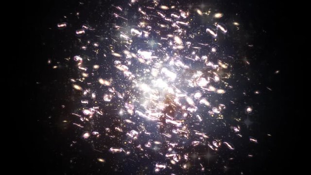 Big bang to sun star creation universe singularity space galaxy world 4k