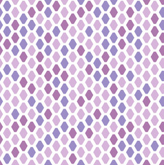 Seamless vector mosaic pattern in violet colors