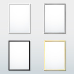 various frame mockup template set.