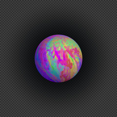 vibrant abstract glitch design element.