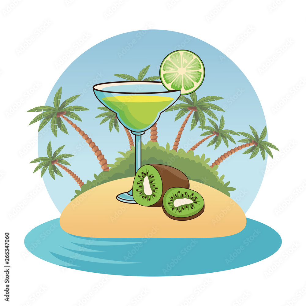 Sticker alcoholic drink beverage cartoon