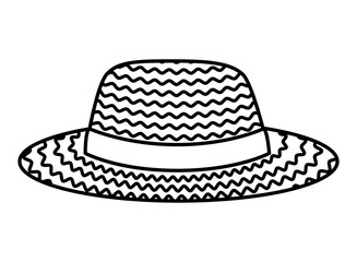 female gardener straw hat