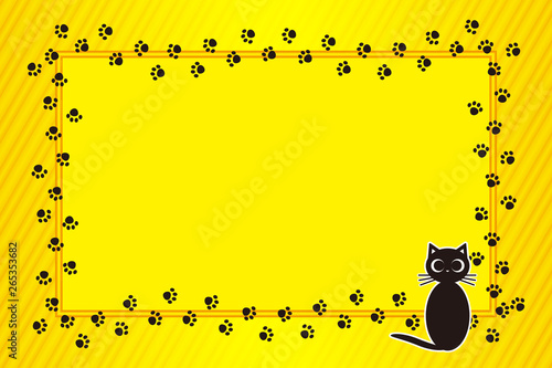 背景素材壁紙 写真フレーム メッセージ枠 猫 足跡 肉球 ペット Background Wallpaper Vector Illustration Design Free Photo Frame Picture Frame Copy Space Character Text Message Title Sign Party Name Plate Card Price Wall Mural Tomo00 背景素材壁紙 写真フレーム メッセージ枠 猫 足跡 肉球 ペット Background Wallpaper Vector Illustration Design Free Photo Frame Picture Frame Copy Space Character Text Message Title Sign Party Name Plate Card Price Wall Mural Tomo00