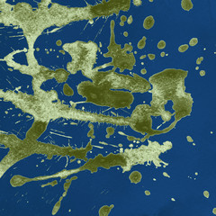 Luxury paint splatter. Modern contemporary background. Glamour girlish texture.