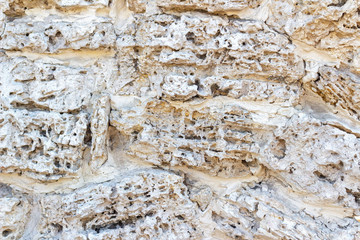 Rough stone wall, background image