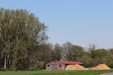 barn in rural environment