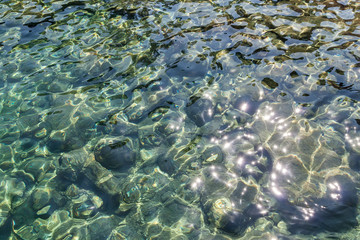 The bottom of the Adriatic Sea