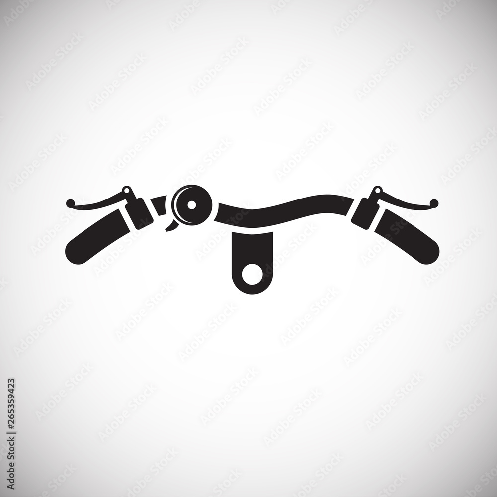 Poster bicycle bar icon on background for graphic and web design. simple vector sign. internet concept symb