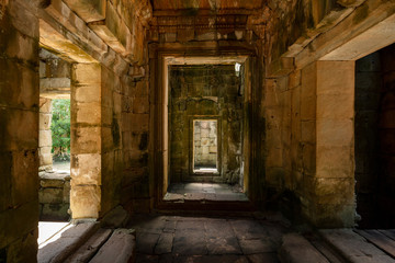 One of the many smaller temples at the Angkor Wat temple complex in Siem Reap, Cambodia