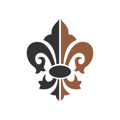 Shields and Heraldry related icon on background for graphic and web design. Simple vector sign. Internet concept symbol for website button or mobile app.