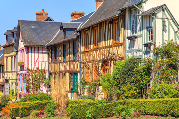 The village of Le bec hellouin Normandy, France