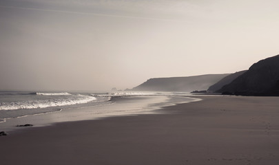 Dawn on the beach