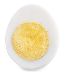 With egg isolated on white