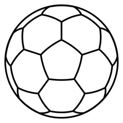 Soccer ball symbol