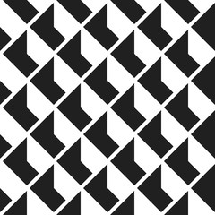 Seamless abstract isometric pattern.