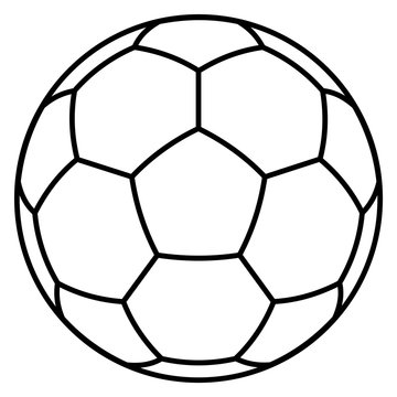 Soccer ball symbol