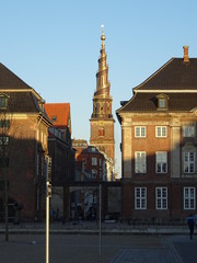 Obraz premium København, Vor Frelsers Kirke