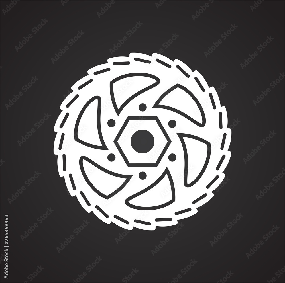 Poster bicycle star icon on background for graphic and web design. simple vector sign. internet concept sym