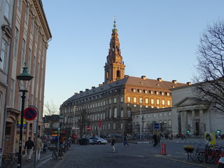 Fototapeta na wymiar København, Christiansborg