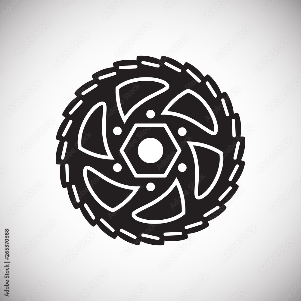 Poster bicycle star icon on background for graphic and web design. simple vector sign. internet concept sym