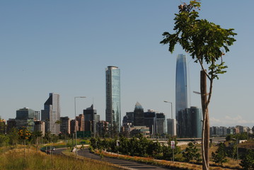 Fototapeta na wymiar View of the city