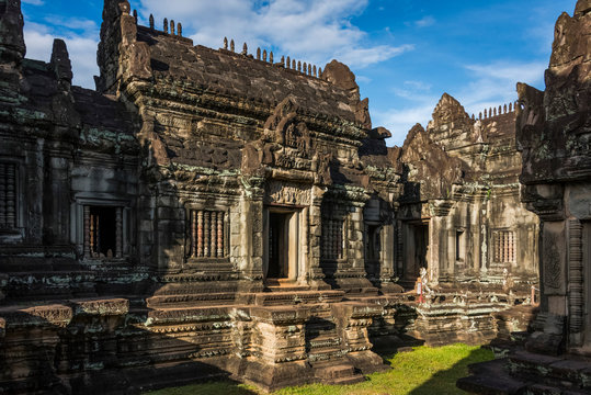 Banteay Samre Temple, A Hindu Temple In The Angkor Wat Style; Siem Reap Province, Cambodia