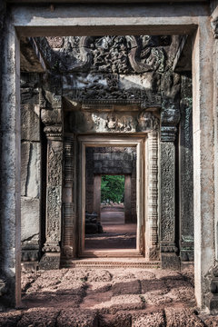 Banteay Samre Temple, A Hindu Temple In The Angkor Wat Style; Siem Reap, Cambodia