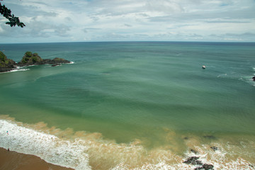 Beautiful View of Sancho Beach (Praia do Sancho) in Fernando de Noronha Brazil, in the State of Pernambuco Brazil