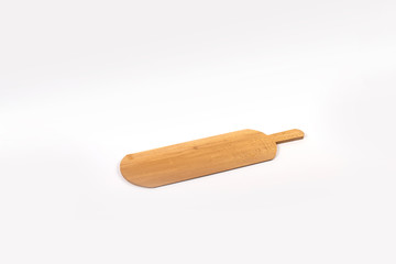 Short Bakery Shovel on White Background
