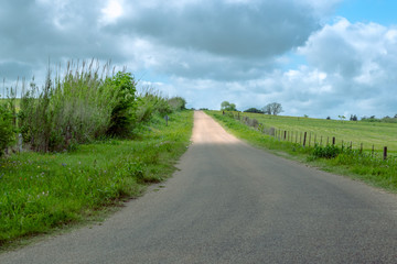 Texas Hill Country Road Sky