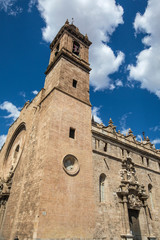 Fototapeta na wymiar Church of Santos Juanes in Valencia