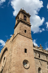 Fototapeta na wymiar Church of Santos Juanes in Valencia