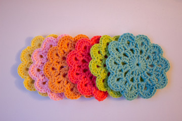 Posavasos crochet