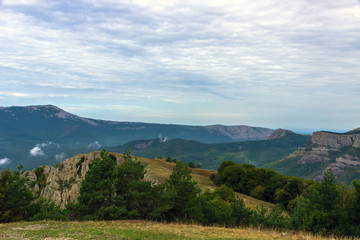 Panorama Mountains landscape