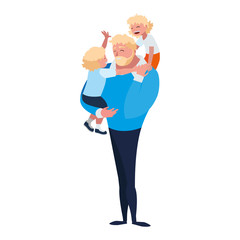 father with sons characters