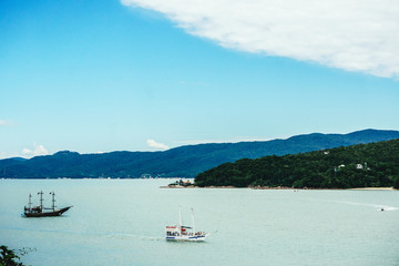 Fototapeta na wymiar Mar Santa Catarina