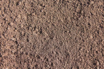 The soil in the garden. Close-up. Background. Texture.