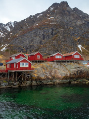 Norwegian Fishing Village Å, Lofoten Norway