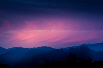 Ciel naturellement rose