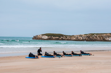 Surf schools in Baleal Island, Portugal
