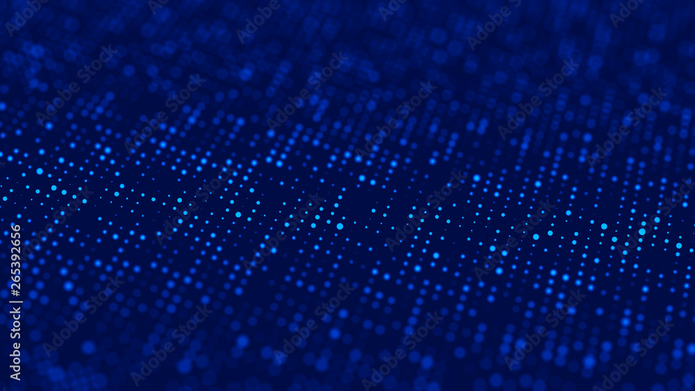 Poster halftone pattern. blue composition. glitch background. gradient design background. abstract dotted b