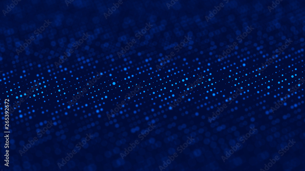 Poster halftone pattern. blue composition. glitch background. gradient design background. abstract dotted b
