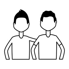 men characters portrait