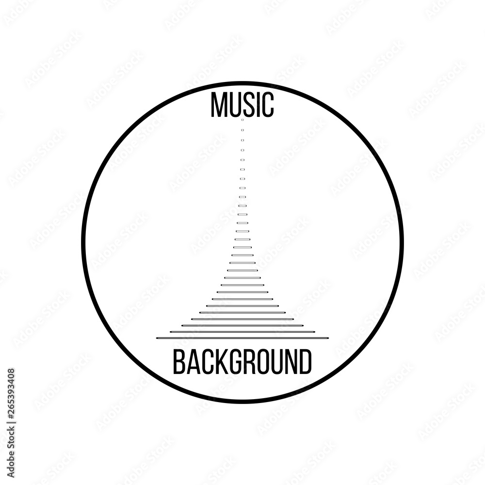 Poster music background. audio equalizer icon. sound wave. abstract vector element for music design with eq