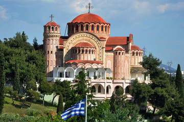 Orthodox Church situated in Thessaloniki Greece.