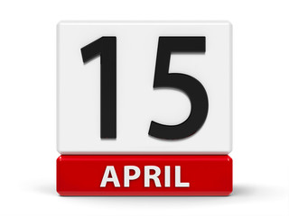 Cubes calendar 15th April