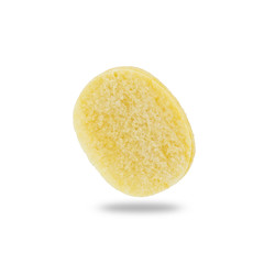 potato chips isolated on white background, with clipping path.