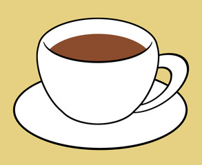 カップに入ったコーヒー