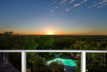 Texas Sunset Pool