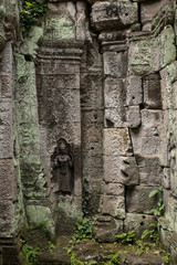 The incredibly beautiful Preah Khan temple ruins at Angkor, Siem Reap, Cambodia